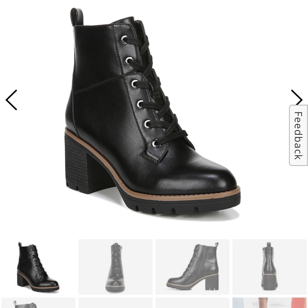 Naturalized Combat Boot size 10